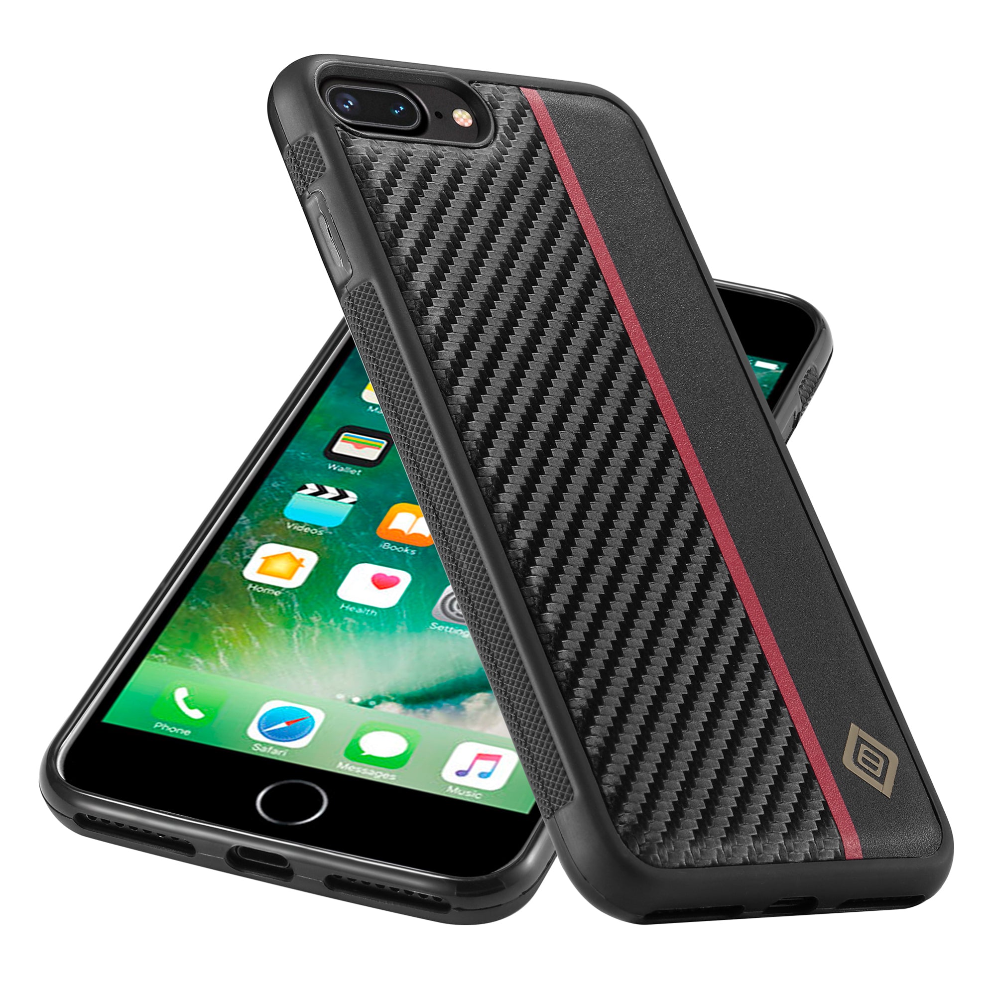 LC.IMEEKE pro iPhone 7/8/SE (2020) PU kožené pouzdro TPU EVA Kryt na mobilní telefon s texturou z uhlíkových vláken LC.IMEEKE pro iPhone 7/8/SE (2020) PU kožené pouzdro TPU EVA Kryt na mobilní telefon s texturou z uhlíkových vláken